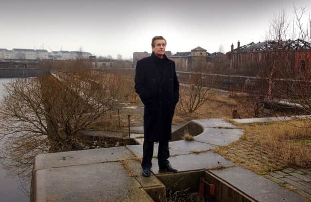 William McIlvanney is steeped in Glasgow's past, literary and physical. Picture: Stephen Mansfield