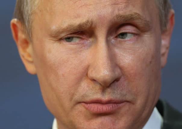 Vladimir Putin regards Nato and the EU as puppet institutions of the United States. Picture: Getty