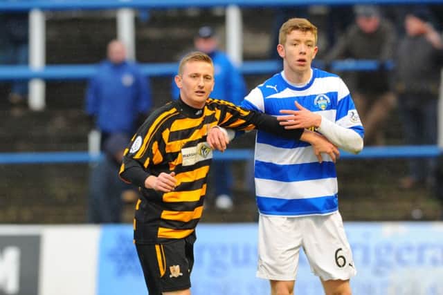 Derek Riordan played for Alloa briefly last year. Picture: TSPL