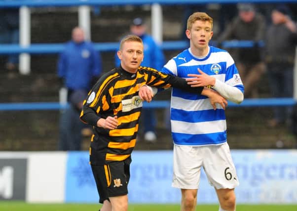 Derek Riordan played for Alloa briefly last year. Picture: TSPL