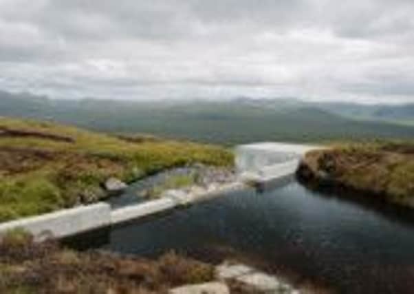 The hydro scheme is now producing power and income. Picture: Contributed