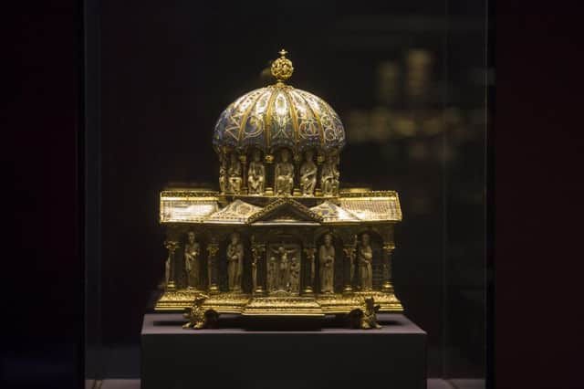 The 13th-century Dome Reliquary of the Welfenschatz is one of the disputed treasures. Picture:AP