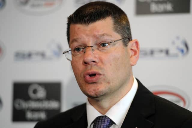 Neil Doncaster played down the prospect of Rangers being punished for the incident. Picture: Ian Rutherford