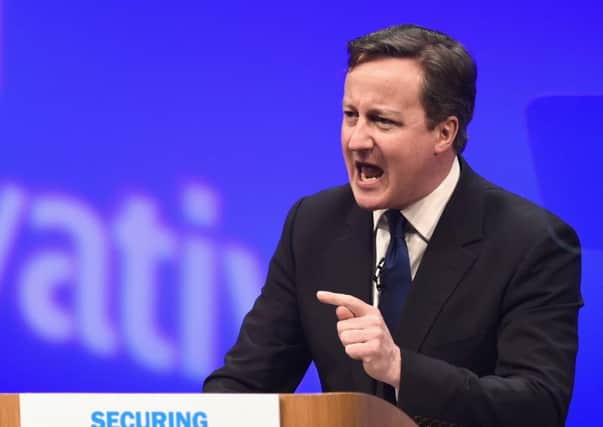 Mr Cameron warned that there would be deeply damaging consequences for all of Europe if the EU fails to stand up to Putin in Ukraine. Picture: Getty
