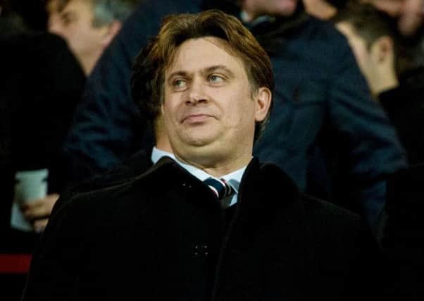 James Easdale pictured at Ibrox. The McGill's Buses chief has quit as Rangers director. Picture: SNS