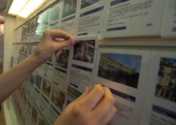 Rental rates in Scotland are rising at a slower rate than those in England. Picture: TSPL