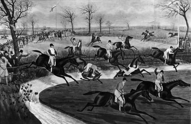 On this day in 1839 the first official Grand National steeplechase was run at Aintree. Picture: Getty