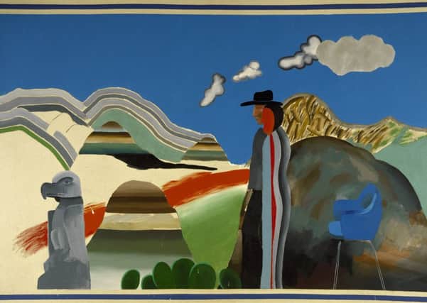 'Rocky Mountains and Tired Indians', 1965 by David Hockney. Picture: Contributed
