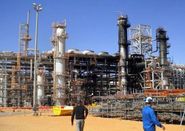 The aftermath of the attack on the In Amenas oil complex in Algeria that left 40 dead. Picture: Getty