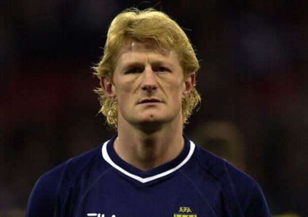 Hendry was capped 51 times by Scotland during a 20-year professional career. Picture: Ian Rutherford