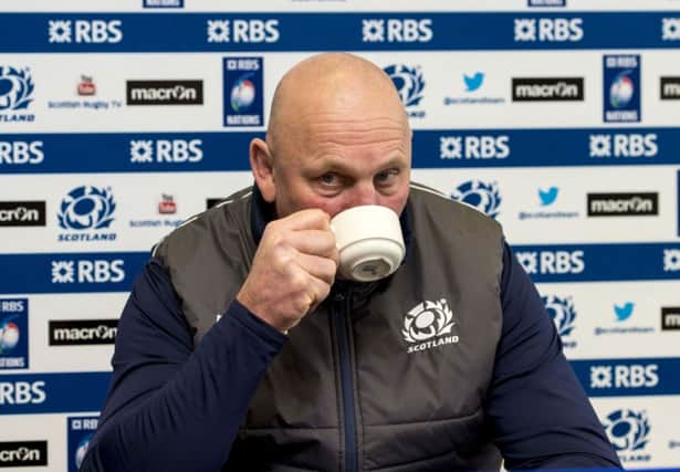 Vern Cotter said it was tough call choosing his starting stand-off. Picture: SNS