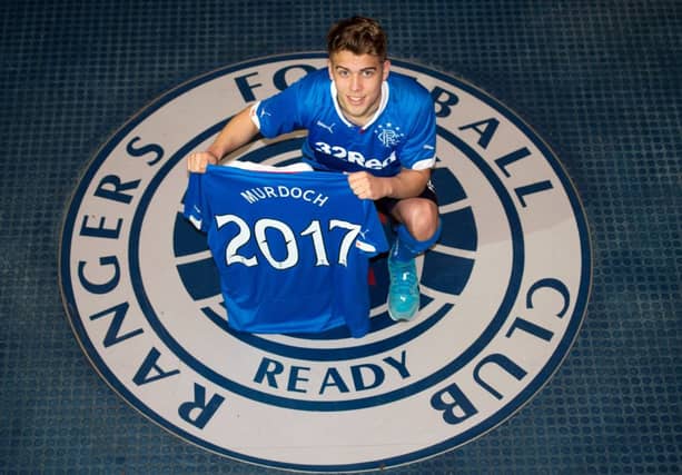 Andy Murdoch has signed a new deal after scoring his first goal for the club. Picture: SNS