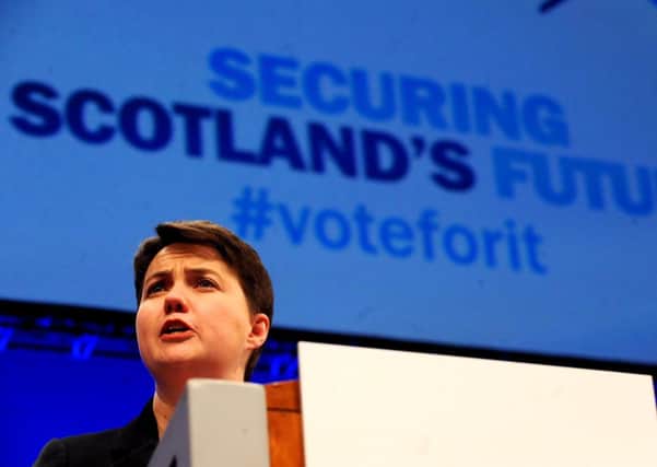 Scottish Conservatives leader Ruth Davidson. Picture: Lisa Ferguson