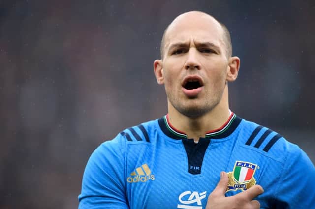Sergio Parisse thrives on being the underdog with Italy. Picture: Getty