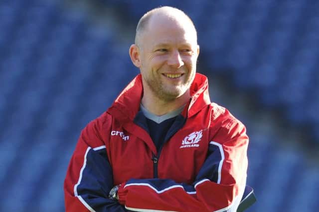 Scotland assistant coach Duncan Hodge. Picture: Ian Rutheford