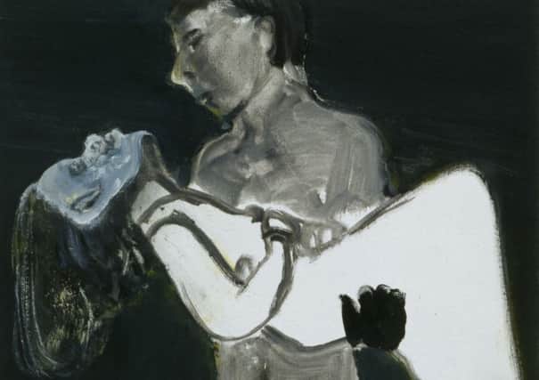 A Marlene Dumas painting at the Tate Modern, 
The Image as Burden. Picture: Marlene Dumas