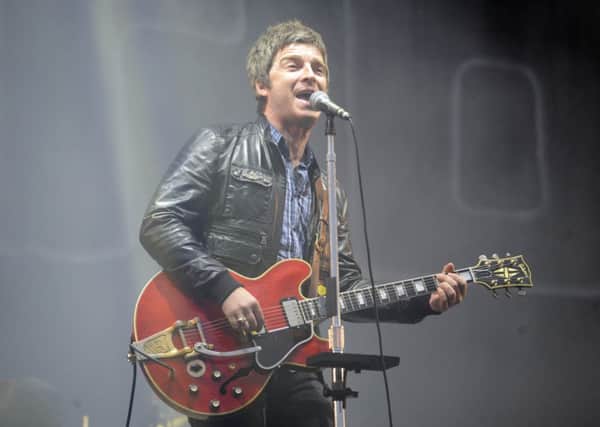 Noel Gallagher's High Flying Birds at T in the Park in 2012. Picture: Greg Macvean