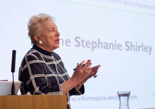 Chilling and thrilling: Dame Stephanie Shirley