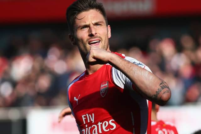 Olivier Giroud: Scored volley. Picture: Getty