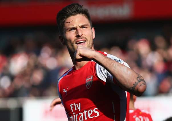 Olivier Giroud: Scored volley. Picture: Getty
