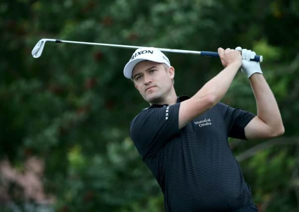 Russell Knox: Four under, and trailing Paul Casey and Ian Poulter by three shots. Picture: Getty