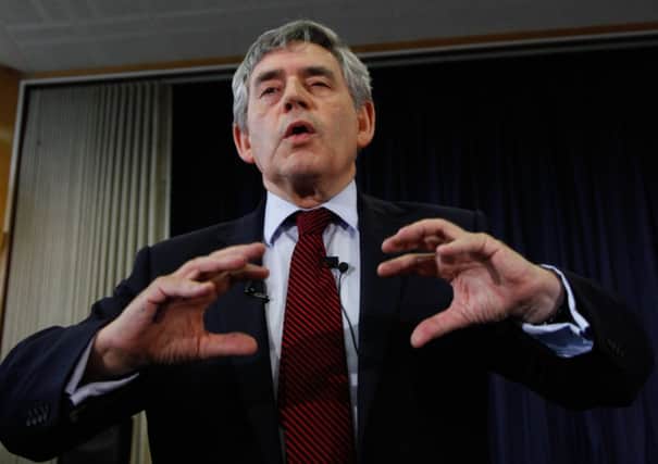 Gordon Brown didn't argue for North Sea nationalisation, but he says investment is needed. Picture: Scott Louden