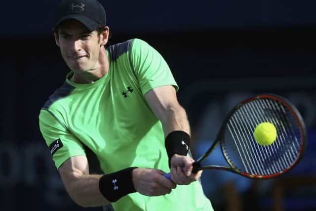 Andy Murray has slipped to fifth in the world rankings. Picture: Getty