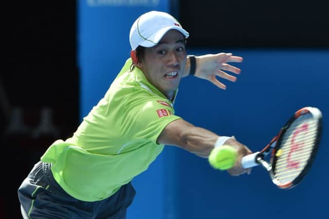 Kei Nishikori has taken fourth spot in the rankings. Picture: Getty