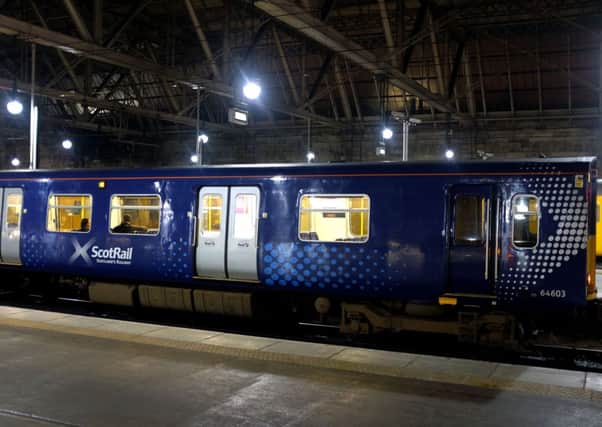 The incident happened on the 11.36pm Glasgow to Perth serivce on February 19. Picture: John Devlin