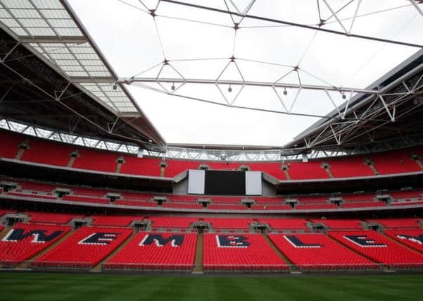 Wembley Stadium. The Football Association has written to other home nations requesting their participation in forming a Team GB football team for the Rio 2016 Olympics. Picture: PA