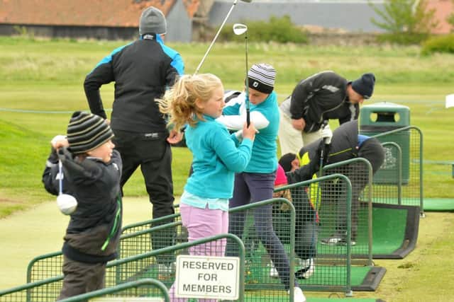 Esh is working on a project at Gullane Golf Club. Picture: Jon Savage