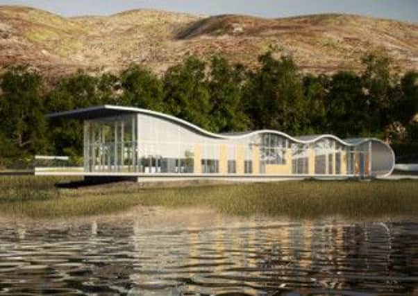 A view of the design of the Ripple Retreat.