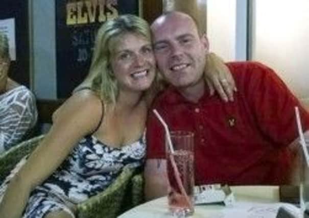 Lauren Middleton, left, died after being involved in a car crash in Tenerife. Graeme Digby, right, remains in hospital. Picture: Newsline