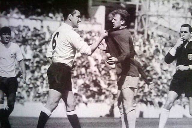 Mackay grew to hate the Billy Bremner picture as it seemed to wrongly suggest he was a bully. Picture: Contributed