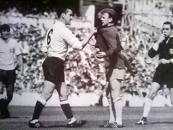 Mackay grew to hate the Billy Bremner picture as it seemed to wrongly suggest he was a bully. Picture: Contributed