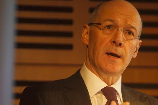 John Swinney said he had been the victim of 'gaming' after his new property tax rates were undercut. Picture: Toby Williams
