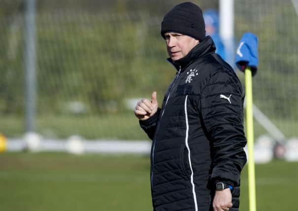 Rangers interim manager Kenny McDowall. Picture: SNS