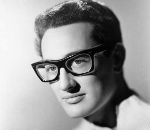 Buddy Holly in a picture taken some time in 1959. Picture: AP