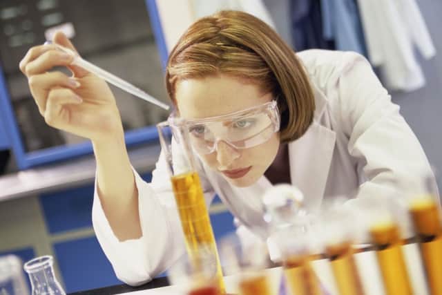 Young women can be good at science subjects at school. Picture: Getty