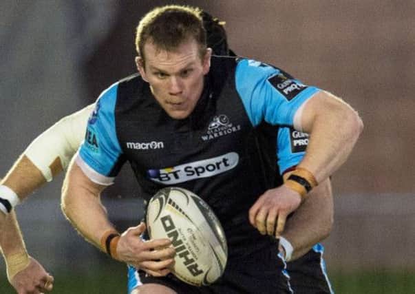 Chris Fusaro will be back in the No 7 shirt for Glasgow. Picture: SNS/SRU