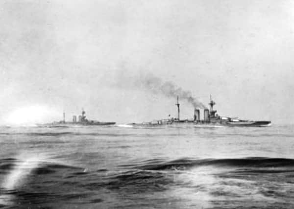 The Battle of Jutland in 1916