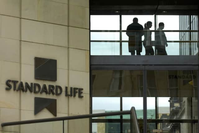 Standard Life climbed 18.8p at 442p. Picture: Neil Hanna