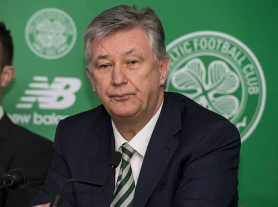 Peter Lawwell: Real potential. Picture: SNS