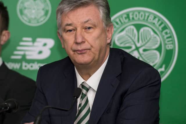 Peter Lawwell: Real potential. Picture: SNS