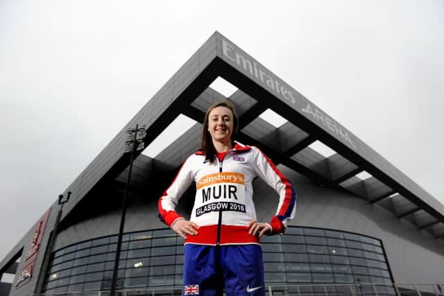 Laura Muir is in a positive frame of mind ahead of todays heats. Picture: John Devlin