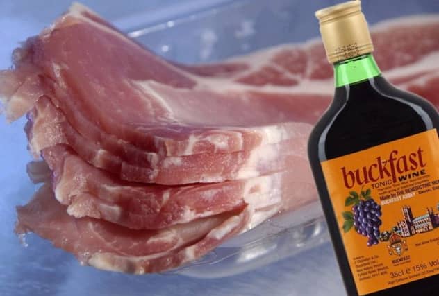 Buckfast-flavoured bacon will be on sale at Rendalls Quality Butchers in Alva. Pictures: PA/TSPL
