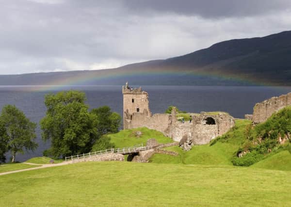 Urquhart Castle by Loch Ness, Scotland. Picture: PA