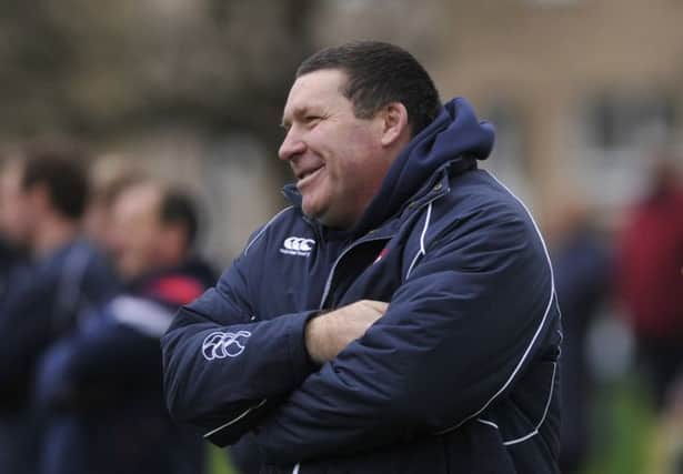 Selkirk coach Peter Wright. Picture: JP