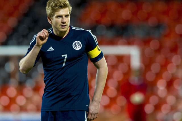 Stuart Armstrong has already captained Scotland under-21s. Picture: SNS