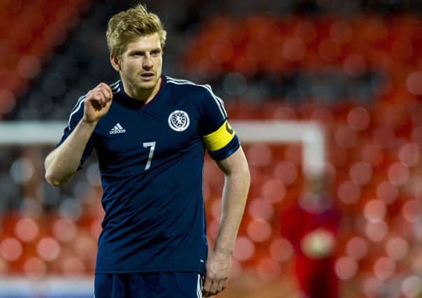 Stuart Armstrong has already captained Scotland under-21s. Picture: SNS
